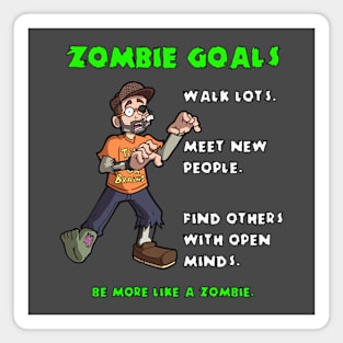 Zombie Goals Magnet
